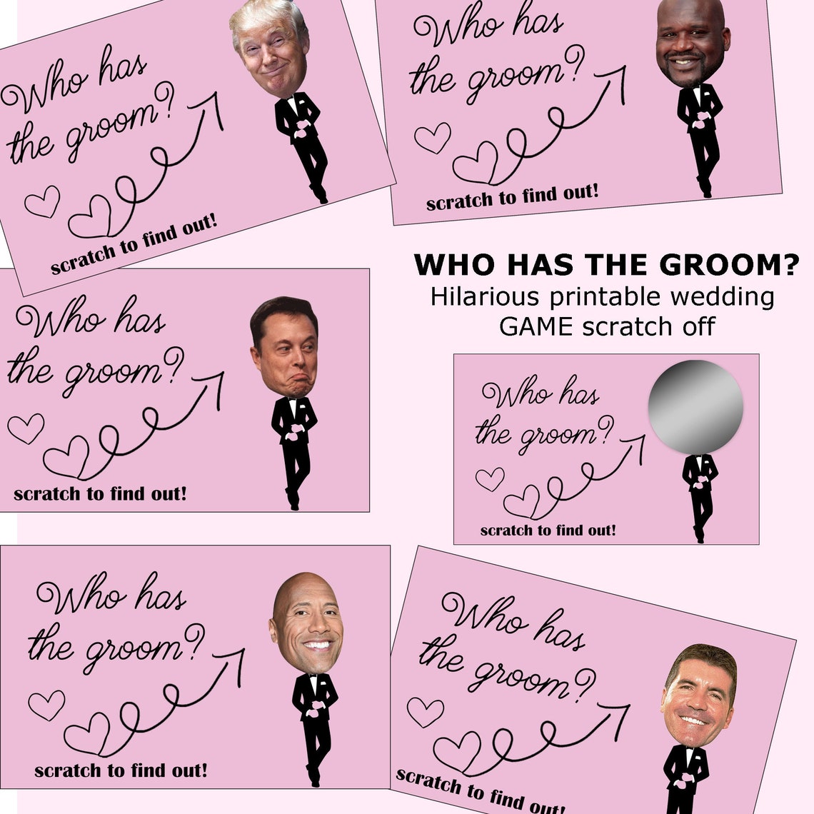 Who Has the Groom? Digital Instant Download Best Selling Hilarious ...