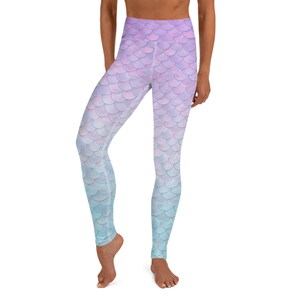 Mermaid Yoga Pants | High Waist Leggings