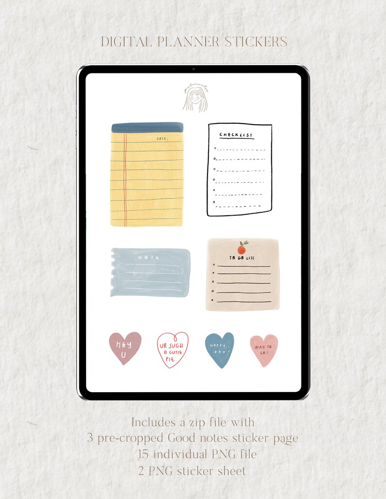 make stickers for goodnotes