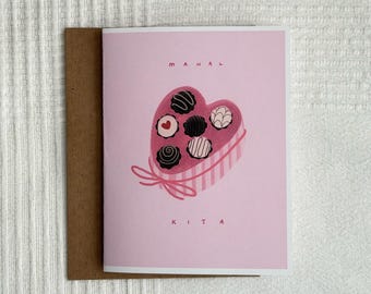 Mahal Kita Valentine's Day Card, Filipino Greeting Card, Love You Greeting Card, Mahal Kita Card, Tagalog Card