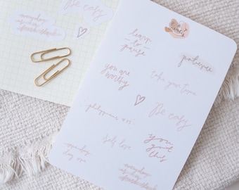 Self Love Sticker Sheet