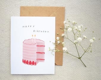 Happy Birthday Greeting Card