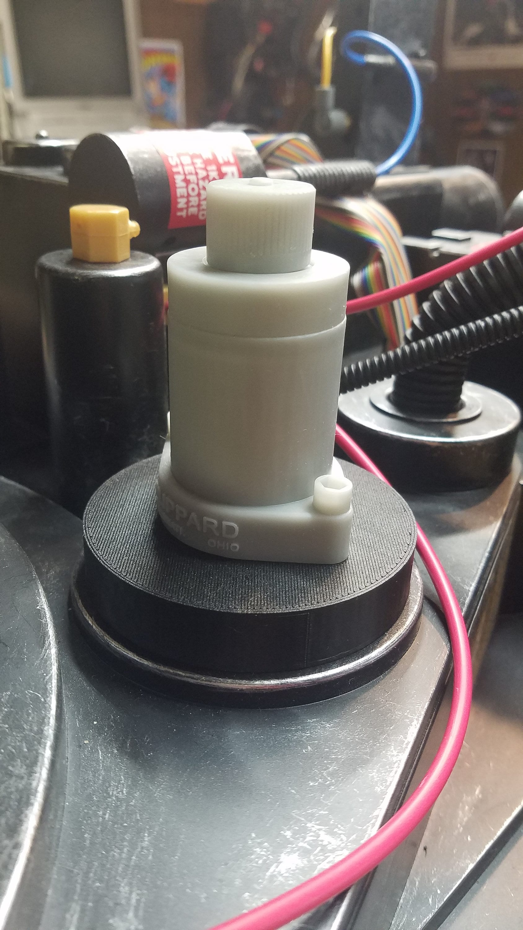 Life Size Spirit Proton Pack 2023, MODS, 3D printed Clippard Spacer with Resin Clippard set. RAW prints.  Customized by Chris Bosh Props