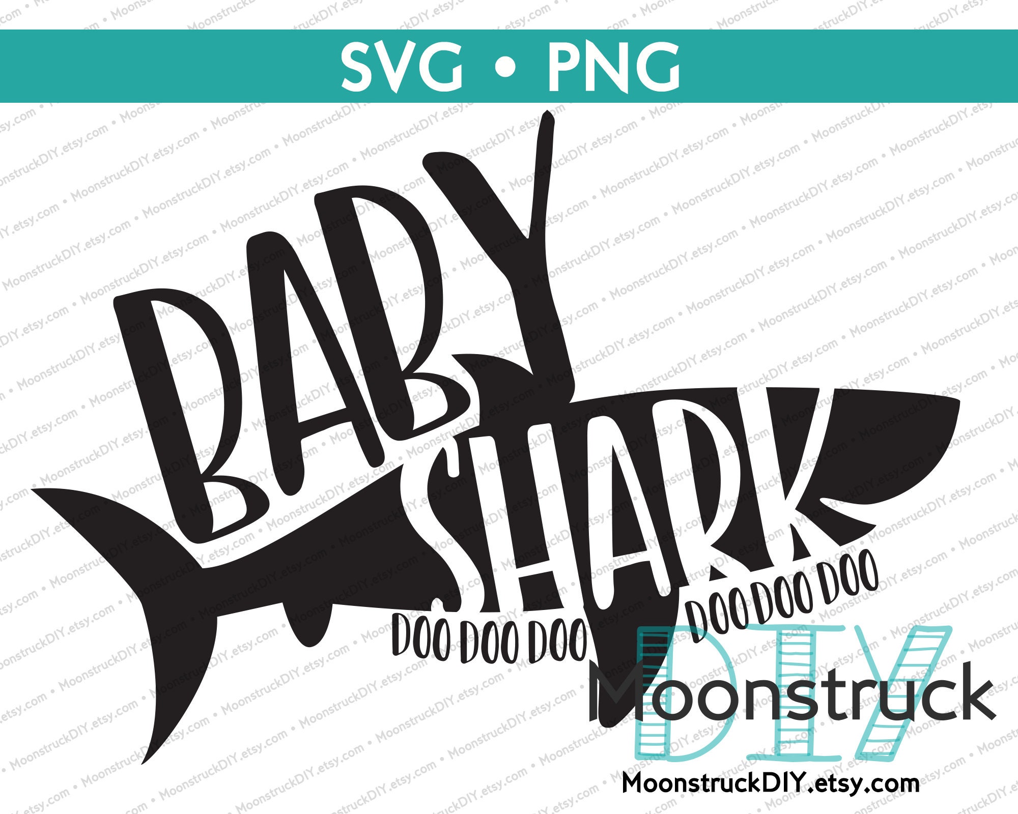 Download Baby Shark Doo Doo Doo Svg Etsy