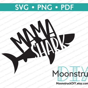 Mommy Shark Svg, Svg Files, Shark, Silhouette Svg, Cricut Svg, Trend Svg –  My Easy Files