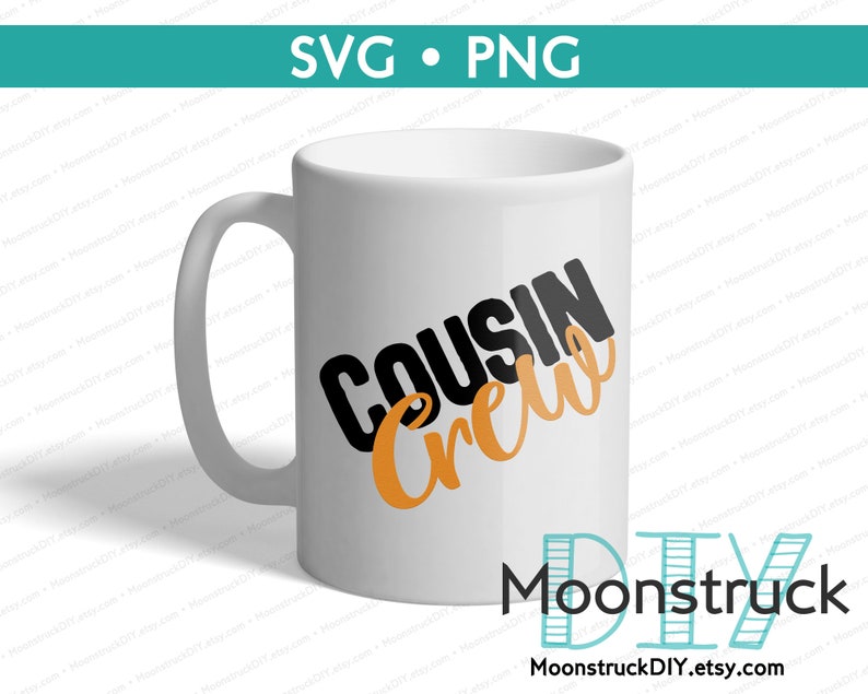 Circuit Cutout Cousin Crew SVG /& PNG