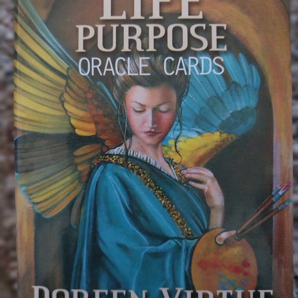 Life purpose oracle cards, Doreen Virtue , RARE original and authentic!