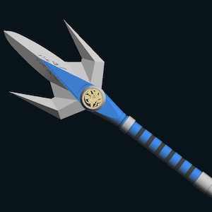 Power Lance STL 3D Print File Ranger Cosplay