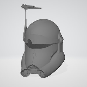 Inspired by Clone Wars Bad Batch Crosshair Helmet 3D Print File STL