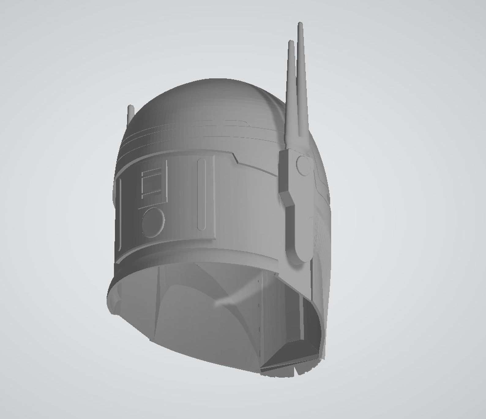 clone commando helmet 3d print