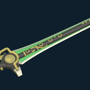 Power Dragon Sword STL 3D Print File Ranger