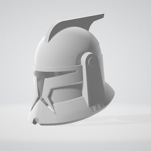 Inspired by Clone Wars Phase 1 Trooper Helmet 3D Print File STL
