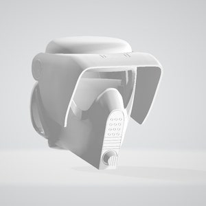 Inspired by Rebels Biker Scout Helmet 3D Print File STL