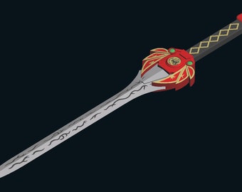 Power Sword STL 3D Print File Waldläufer Cosplay