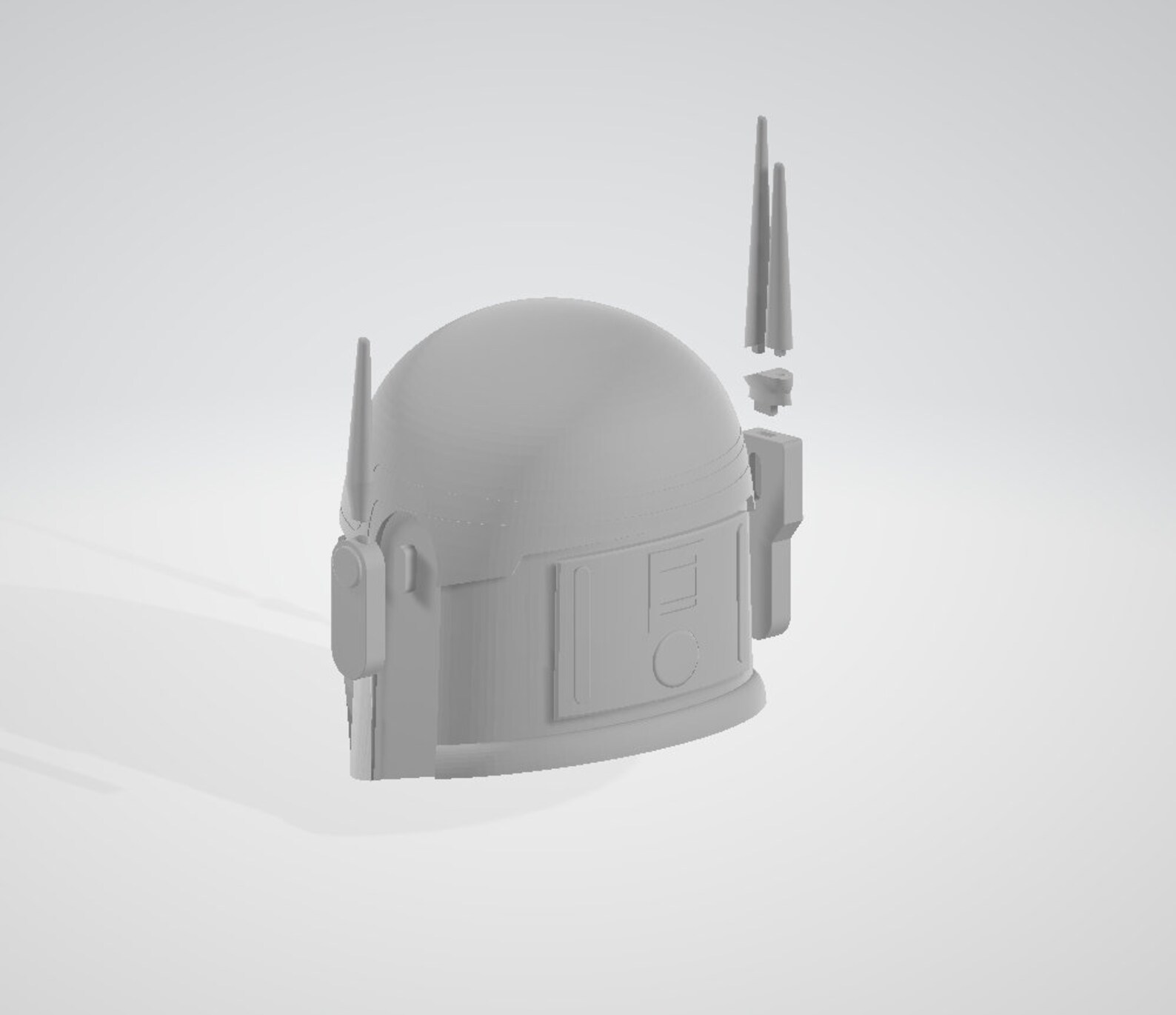clone commando helmet 3d print
