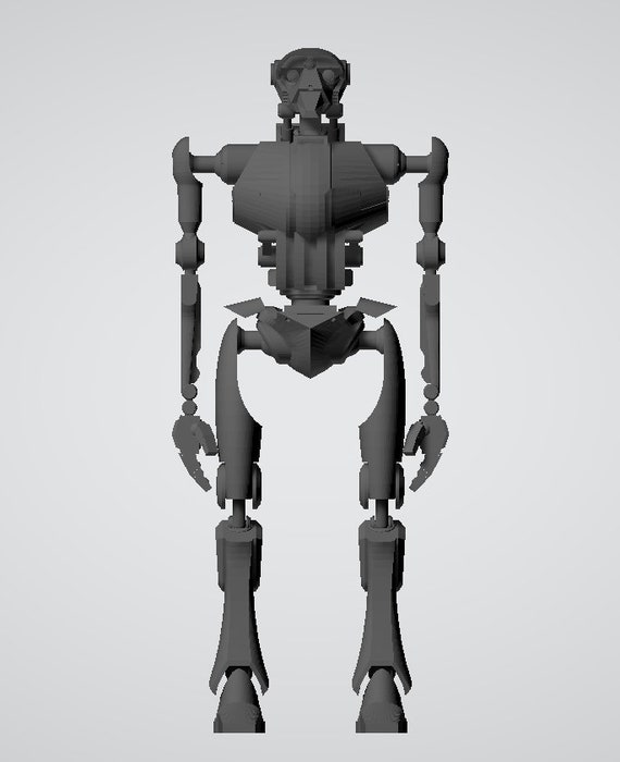 Super Tactical Droid STL 3D Print Figure