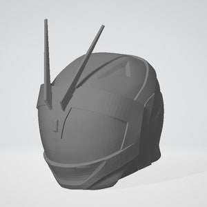 Geïnspireerd door Mach Rider Helmet 3D Print File STL