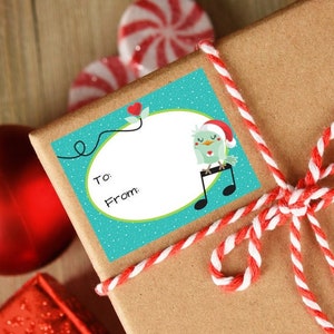 Festive Christmas Gift Tags ~ Holiday Gift Tags ~ Printable Gifttag ~ Happy Holiday Tags ~ Kids Giftful ~ Christmas Gifttag