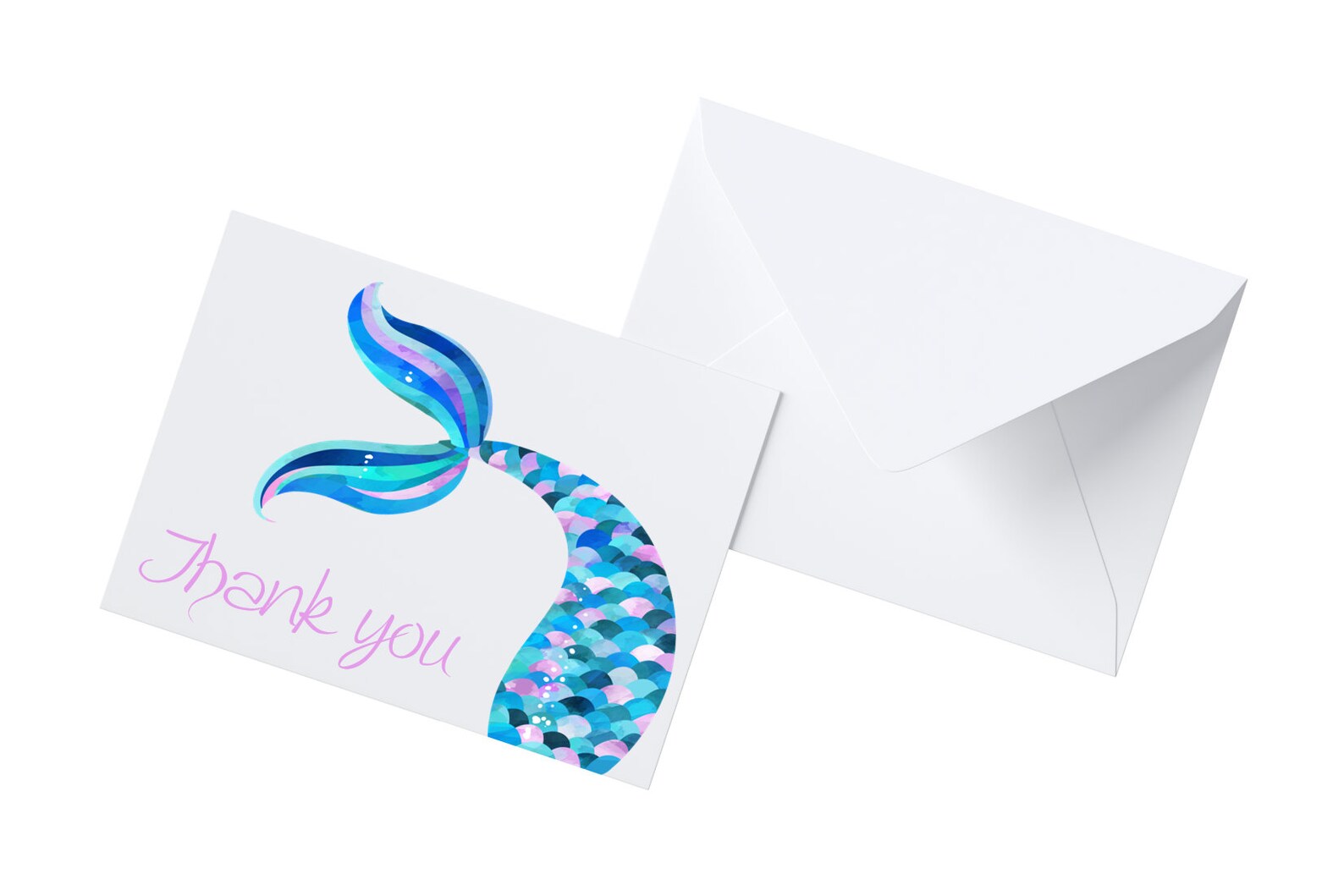 free printable little mermaid thank you tags mermaid thank you card