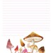 Mushroom Stationary, Mushroom Stationery, Woodland Stationery, Letter ...