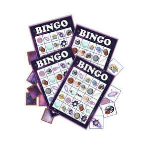Zonnestelsel Afdrukbare Bingo Kaarten-Planeten-Buitenruimte