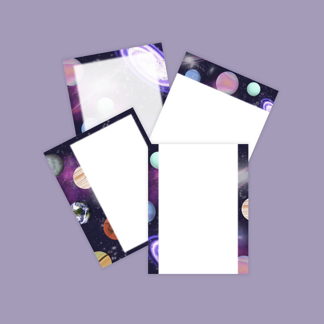 Planet Stationery Set: Outer Space Letter Writing for Kids (digital ...