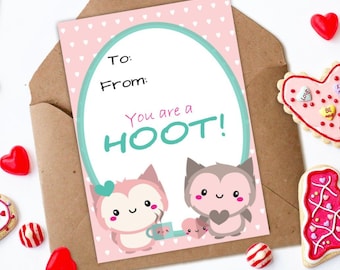 Classmate Valentine Exchange, Preschool Valentines for Class