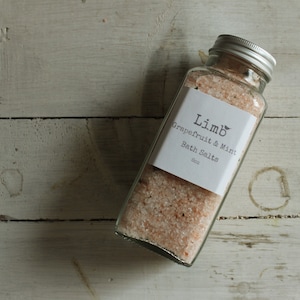 Grapefruit & Mint Luxury Bath Salts