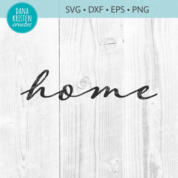 Free Free 243 Cursive Home Svg SVG PNG EPS DXF File