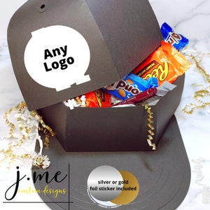 Sports Hat Gift Box Father&#39;s Day Gift Hat Sports Team Baseball Cap Treat Box Gift Box Basketball Hat Football Gift for Men Gift for Him
