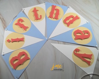 Circus Birthday Banner Carnival Themed Birthday Party Decor Happy Birthday Banner Three Ring Circus Come ONE Come All