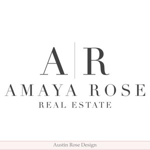 Realtor Logo | Modern Minimalist Logo | Real Estate Branding | Elegant Logo Design | Videography Logo | Real Estate Watermark