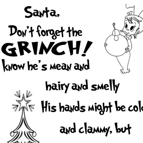 Cindy Lou Who QUOTE SVG Cut File Etsy