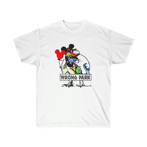 Wrong Park - Mickey T-Rex TShirt -