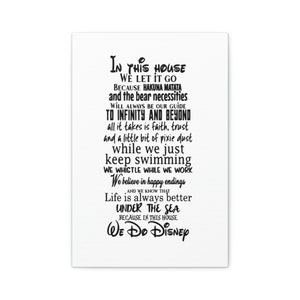 In This House .... We Do Disney