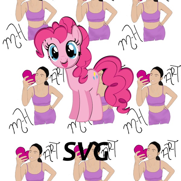 Pinkie Pie My Little Pony SVG