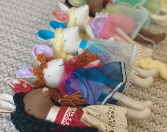 Mouse doll • Dollhouse Mouse • Mouse Doll Clothes • Miniature Doll • Princess Mouse Doll • Mouse Stuffed Doll • Handmade Doll • Cotton Mouse