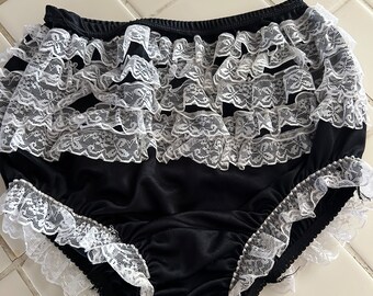 Vintage Style Ruffle Underwear