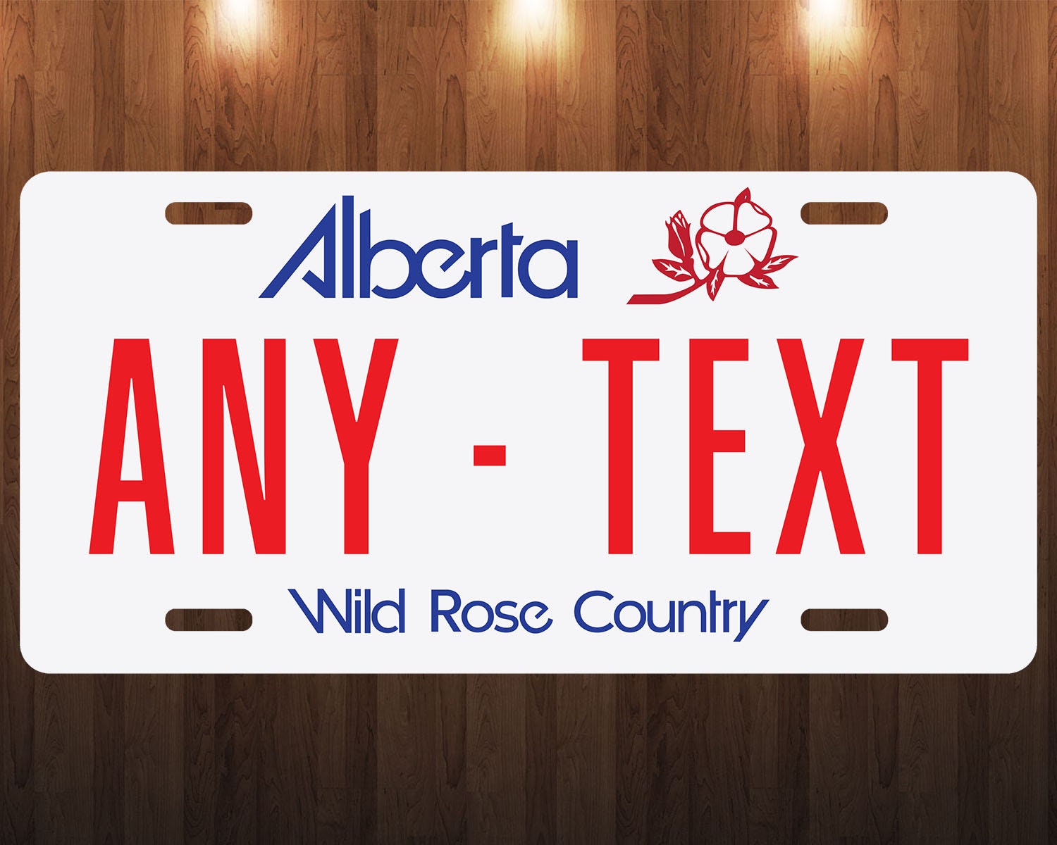 Alberta Canada Custom Personalized License Plate Novelty Tag Etsy