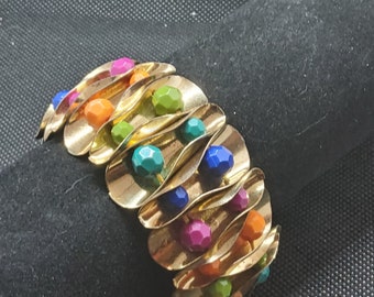 Vintage 1980's statement bracelet