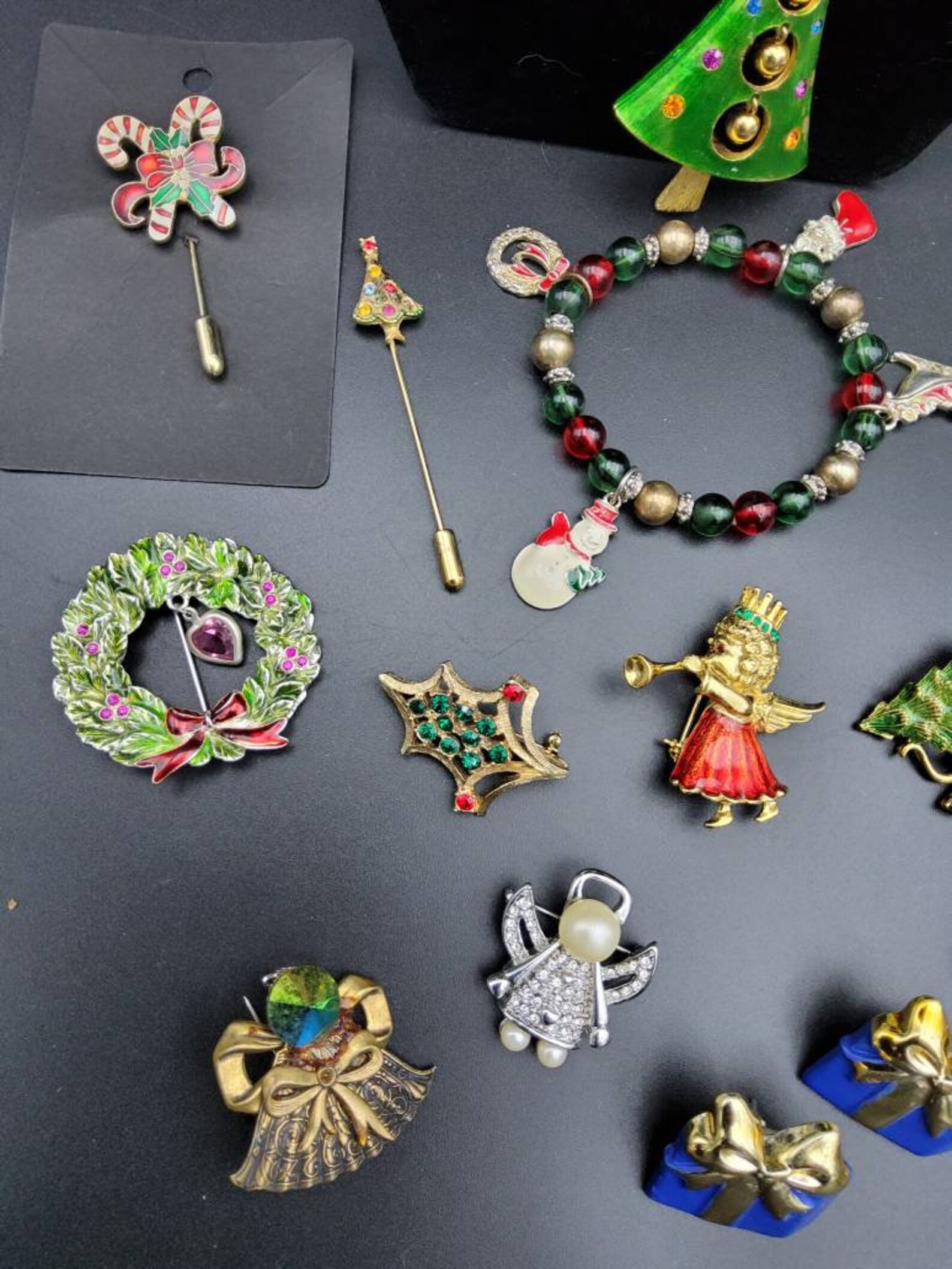 Vintage Christmas Jewelry Lot Etsy Vintage Christmas Jewelry Lot Etsy