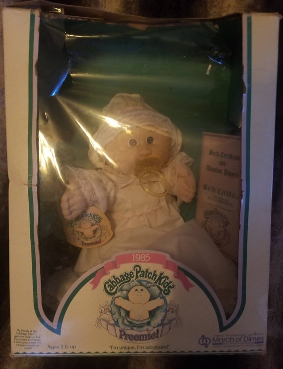 1985 cabbage patch preemie march of dimes