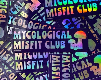 Milton Mushrooms 'Mycological Misfit Club' Sticker