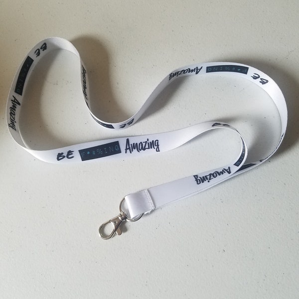 Inspirational Lanyard for Keys