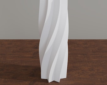 Star Obelisk Vase, Sharp Spined Sculptural Centerpiece, Brutalist Modern Shelf Decor, Housewarming Gift