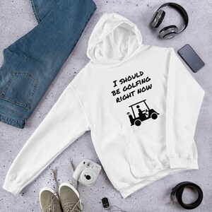 Golf Hooded Sweatshirt, men's golf hoodie, golf hoodie image 2