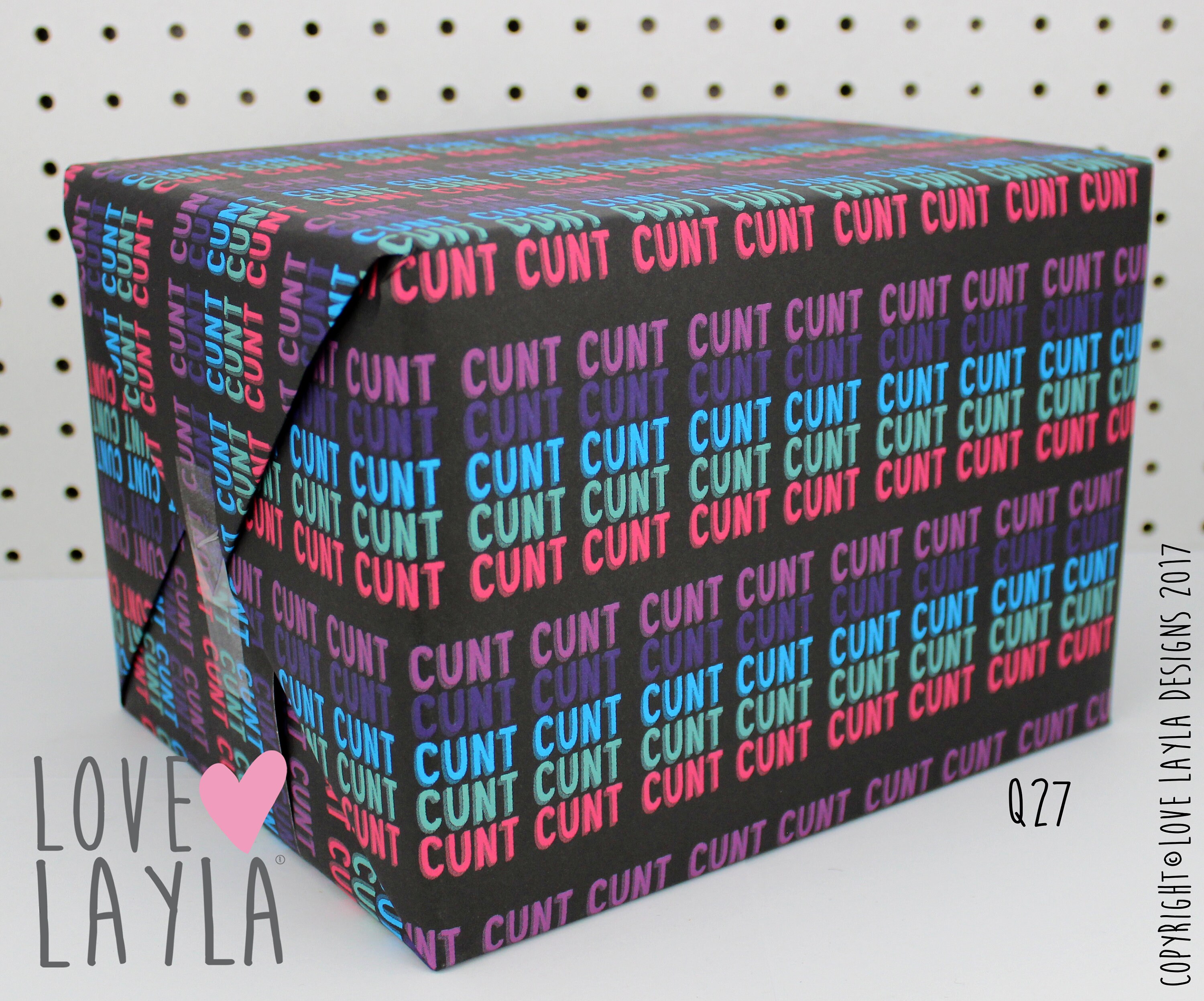 Cunt Wrapping Paper Wrapping Paper Etsy