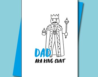 AKA King C | Father's Day Card | Greeting Card