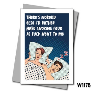 Valentine's Day Card - Nobody Else - Greeting Card - Funny Greeting Card