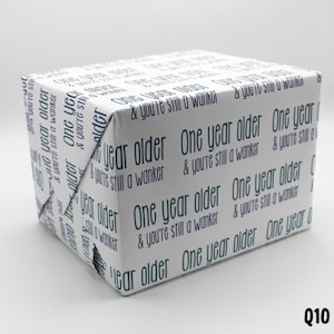 Old Wanker - Wrapping Paper